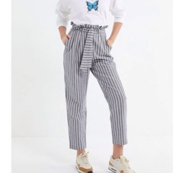 Urban Outfitters Pants - Urban Outfitters Gianna High Rise Paperbag Pants